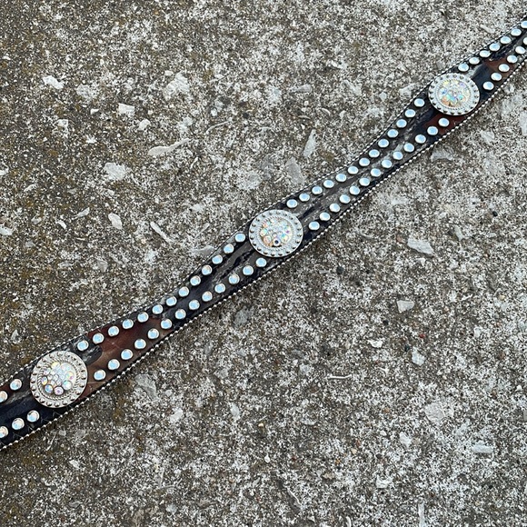 Blazin Roxx | Camouflage Western Rhinestone Bling Belt - Picture 7 of 9